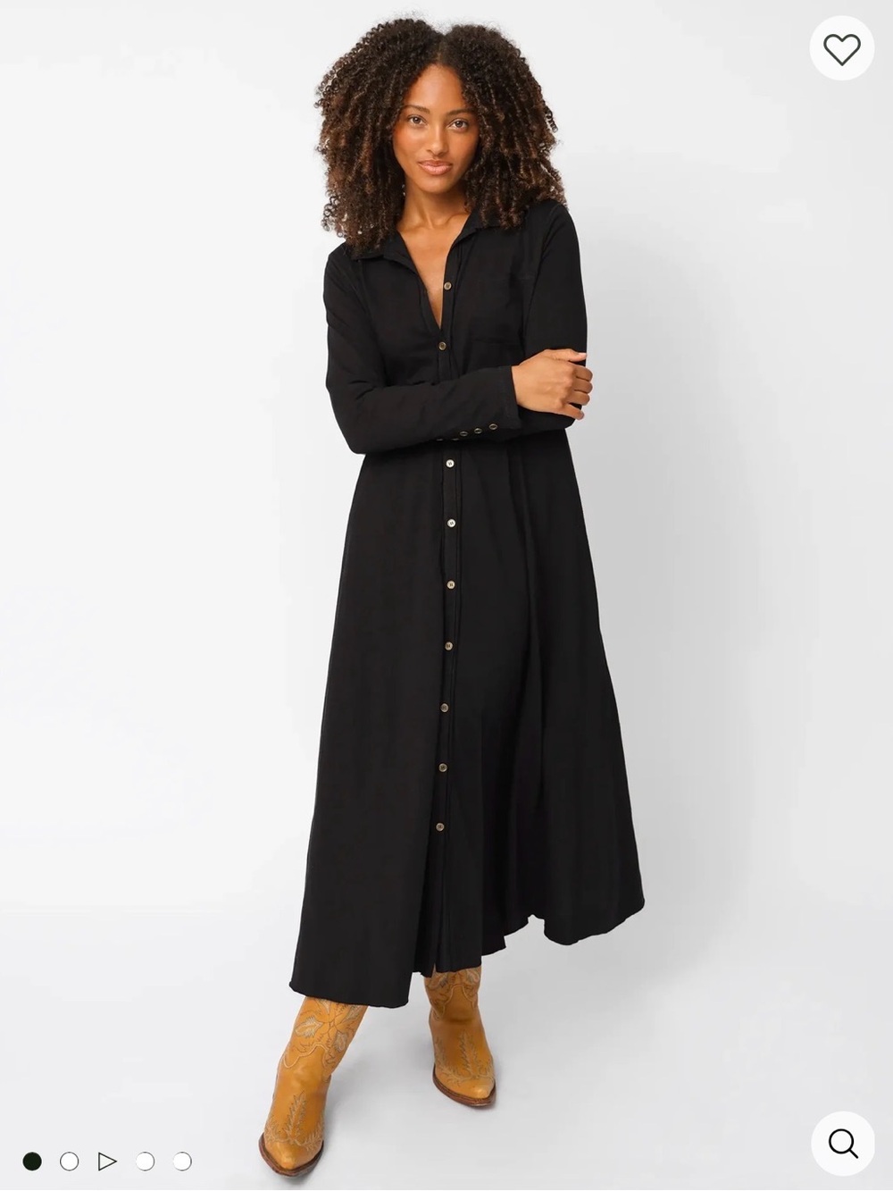 Natural Life Christa Knit Cotton Maxi Dress